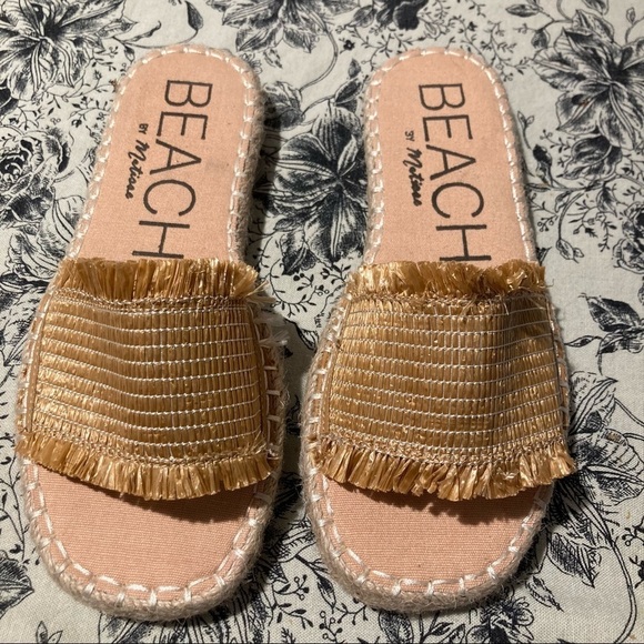 BEACH BY MATISSE Sz 6  Koko Espadrille Slide Slip On Sandals - Picture 2 of 8